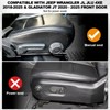 CALBEAU Metal Front Door Pocket Storage Box Compatible with Jeep