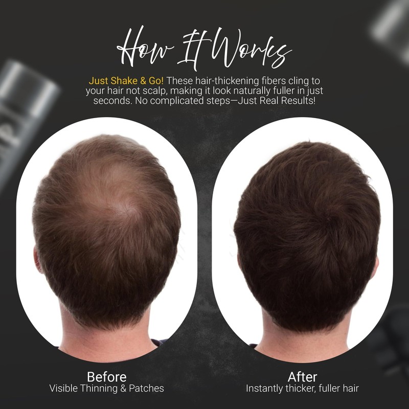 Herbishh Hair Fiber (Dark Brown, 27 G)