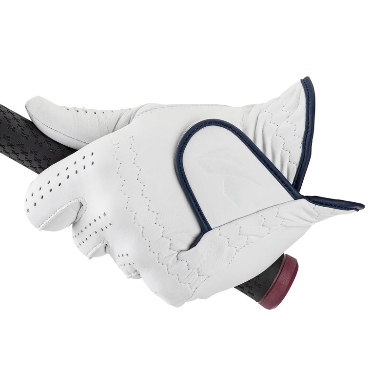 Kasco GF-23301 Silky Fit Regular Left Hand, White, 9.1 inches
