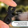 ANGIX 25 x S Shaped Gutter Hooks, Weatherproof & Reusable
