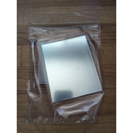 Acrylic 4" x 5" Acrylic Plexiglass Silver Mirror Plastic Sheet 1/8" Thick