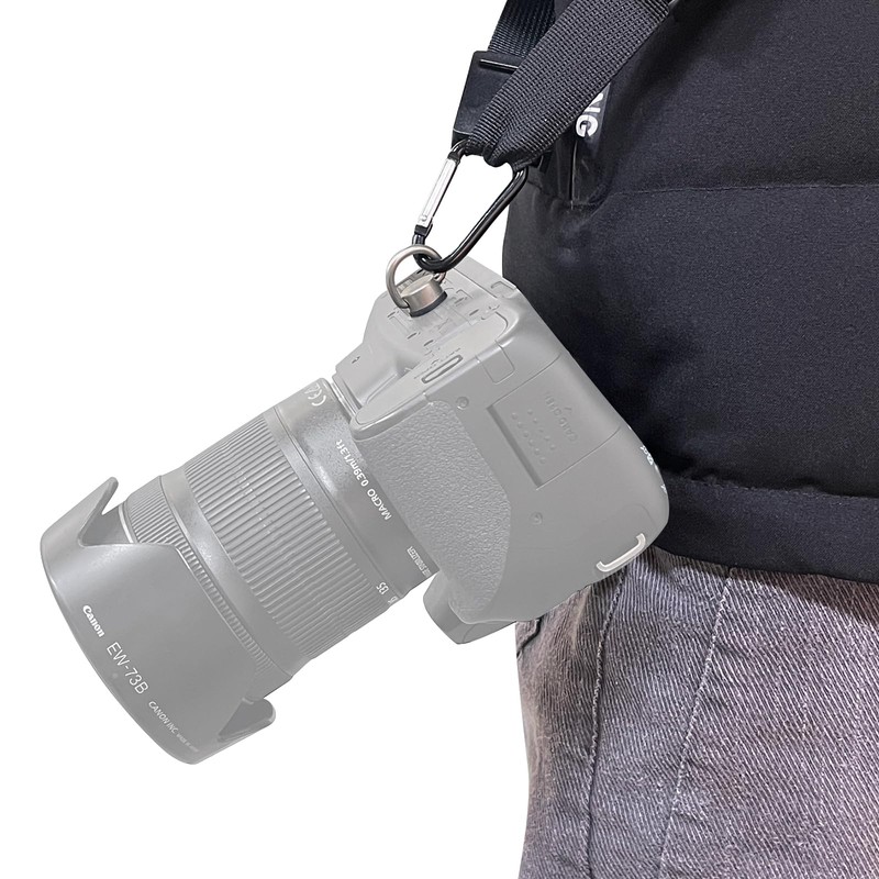 TECDW 2PCS Stainless Steel D Ring Screw With Hand Wrist