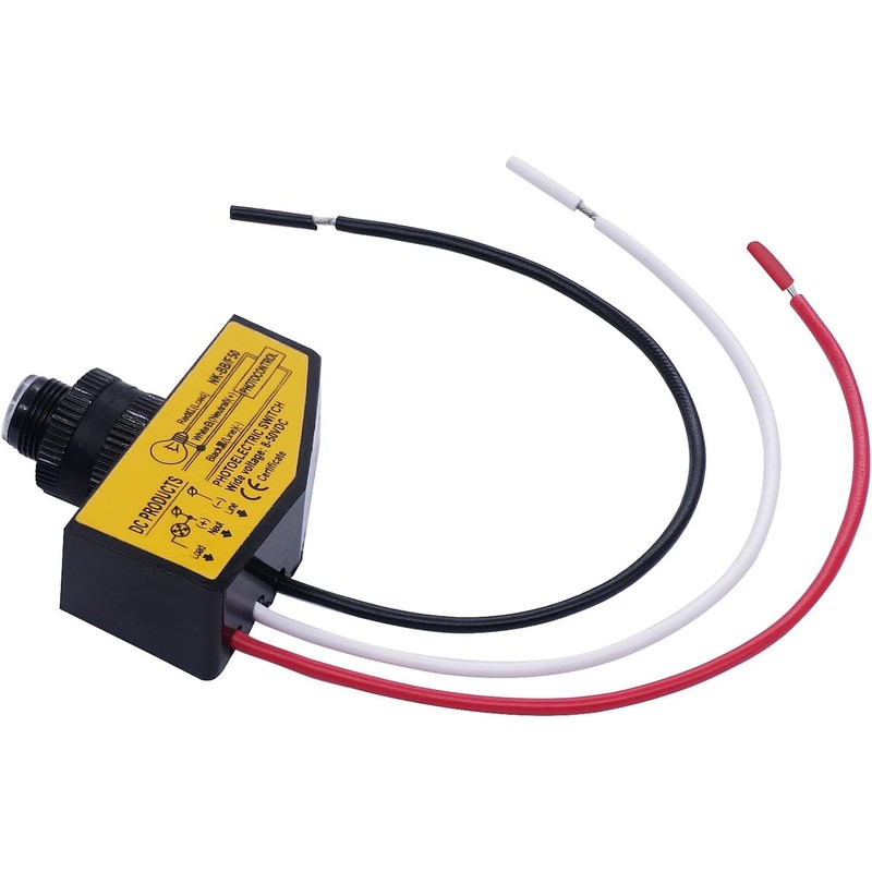 TWTADE Photoelectric Switch DC 12V 24V 36V 48V Control Light