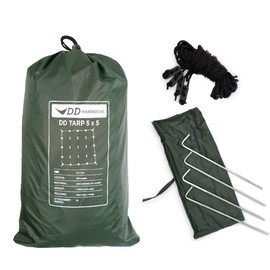 DD Tarp 5x5 - Olive Green (16ft x 16ft)