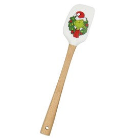 Grinch Spatula Dr Seuss How The GRINCH Stole Christmas Holiday Wreath Silicone Spatula Kitchen Baking Cooking Mixing