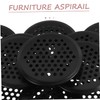 Operitacx 12pcs Stainless Steel Cabinet Air Vent Mesh Covers Durable