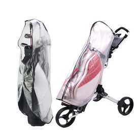Bag Rain Cover PVC Transparent Waterproof Rain Cover Water Windproof Translucent PVC Cart Travel Bag Rain Cover Portable Rain Cover