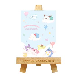 Tees Factory Sanrio SR-5540966FN Easel Stand with Memo, Funyumaru H 5.0 x W 3.0 x D 1.1 inches (12.7 x 7.5 x 2.7 cm)