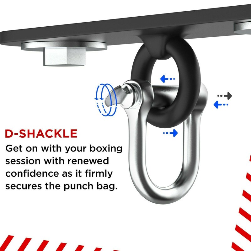 PUNCH BAG CEILING HOOK by Athletics Gear | 18-guage Heavy