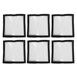 Xsdjasd 6pcs Fishing Lure Wrap,Transparent PVC Lure Cover Keeps Fishing Safe, Fishing Bait Cover Easy to See Lures, Fishing Cover