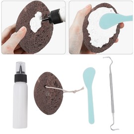 Picking Peel Stone Kit for Anxiety Relief, Skin Picking Trichotillomania Picking Stone Fidget Toys, Desk Fidget Toy, Adult Autism Sensory Toys, ADHD Toy for Increasing Focus, Relieving Anxiety