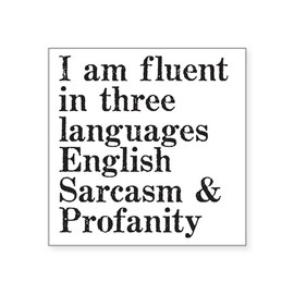 CafePress Fluent Square Sticker 3 X 3 Square Bumper Sticker Car Decal