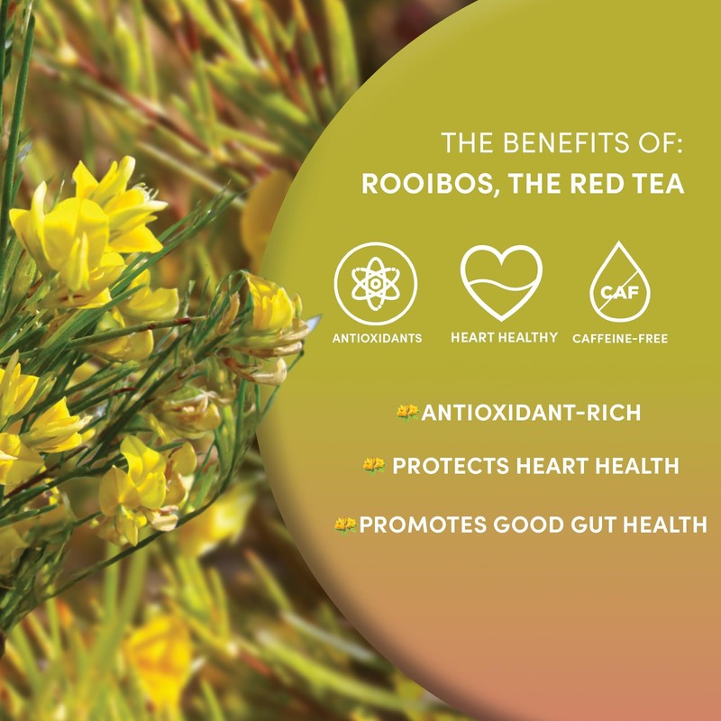 Worldwide Botanicals Organic Red Rooibos Tea – 1lb - 100%