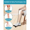 Lamborsafe Knee Glide for Knee Replacement Recovery Aids Kit Knee
