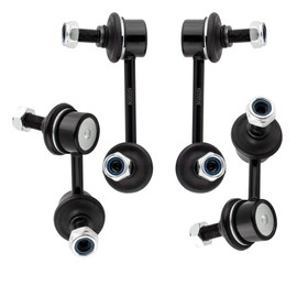 BOXI 51320-S5A-003 52320-S9A-003 (Set of 4) Front & Rear Left & Right Side Sway Stabilizer Bar End Links Fit for Honda CR-V 2002 2003 2004 2005 2006 4WD & FWD Models (Replace K80369 K80370)