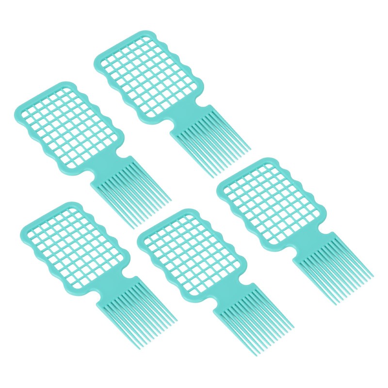 5pcs Twist Combs Ergonomic Perm Dreadlocks Curly Twist Hair Coils