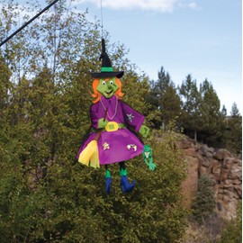 In the Breeze Witch Wind Friend 3D Windsock