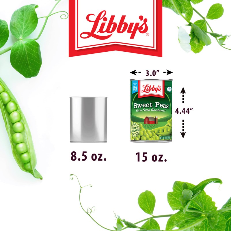 Libby's Sweet Peas | Deliciously Sweet & Nutty Flavor |