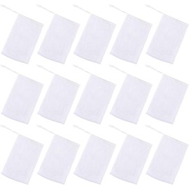 Healeved Red de Espuma Doble Capa para Jabón 50 Bolsas de Malla, Uso en Cuerpo y Rostro, Adecuado para Baño y Ducha
