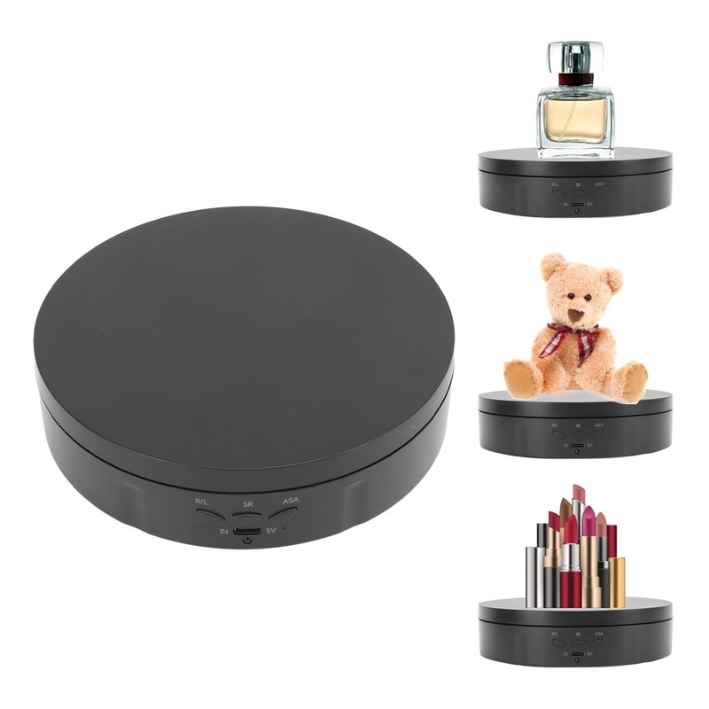 2 in 1 Rotating Display Stand Mute Rotating Jewelry Display