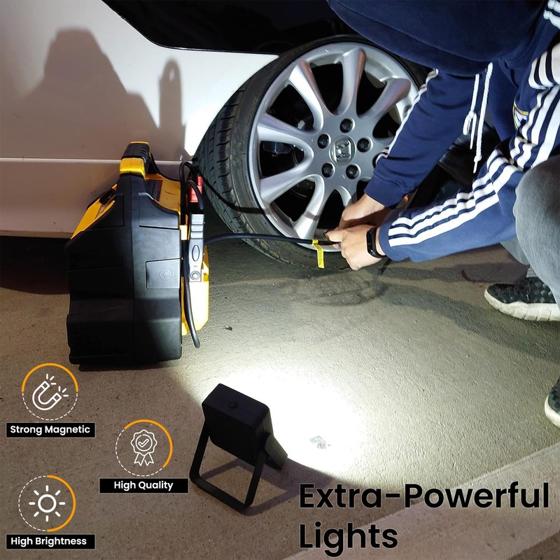 AlltroLite Stance 2-Pack Magnetic LED Work Light | 200 lumens