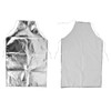 Heat Resistant Apron, 1000°C Fireproof Thermal Insulation Aluminum Foil Apron,
