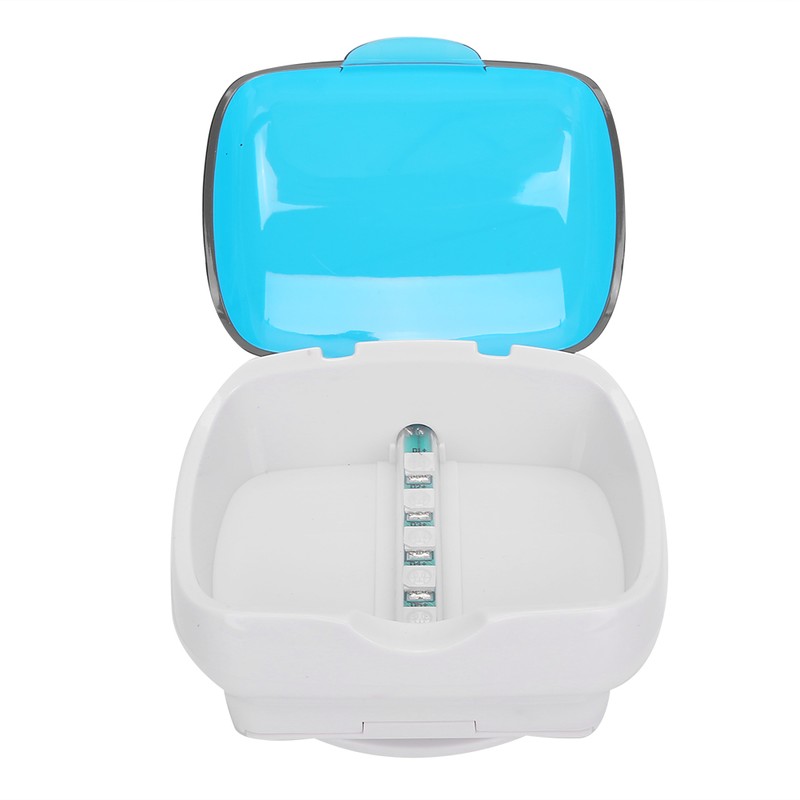 Orthodontic Retainer UV Cleaning Box Portable Denture Ultraviolet Cleaning Box