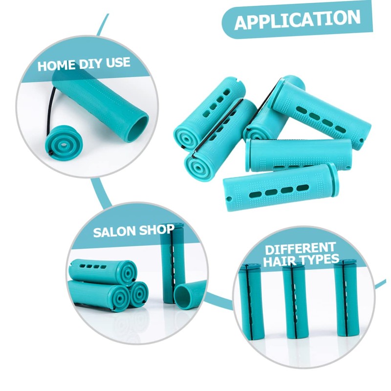 Beavorty 18pcs Hair Rollers Curlers Automatic Rotating Self-grip Hair Styling