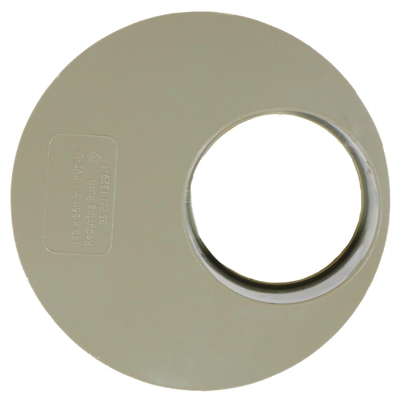 Spares2go 110mm to 56mm (50mm) Solvent Weld Soil System Waste