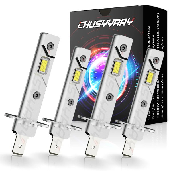 CHUSYYRAY Bombillos LED Focos Para Auto Carro H1 Luz De
