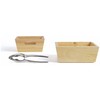 Nutcracker Set - Nutcracker Set with 2 Bamboo Bowls for
