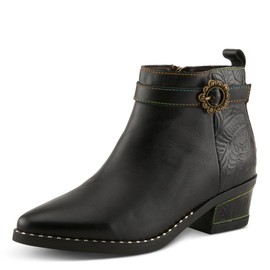 Spring Step L'Artiste Acree Boots | Stylish Comfortable Booties for Women BLACK EU 40 / US 9