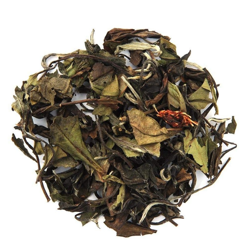 Organic Positively Tea Company, White Champagne Raspberry White Tea, Loose
