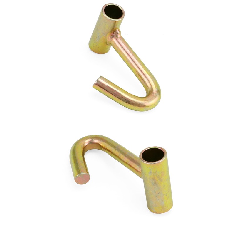 QWORK 4 Pack 2" Heavy Duty Tie Down J Hook