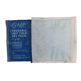 RGPA610 ASP Medical Reusable Hot/Cold Gel Pack Large 6"x 10" w/Sleeve Latex Free RGPA610