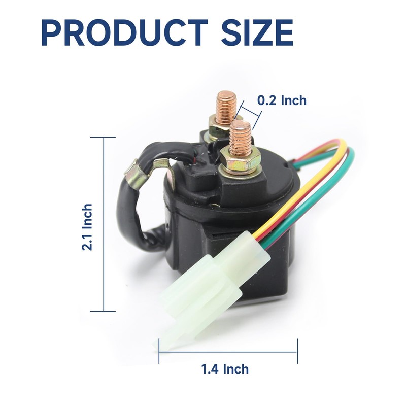 Solenoid Starter Relay for Chinese Made 50cc 70cc 90cc 100cc