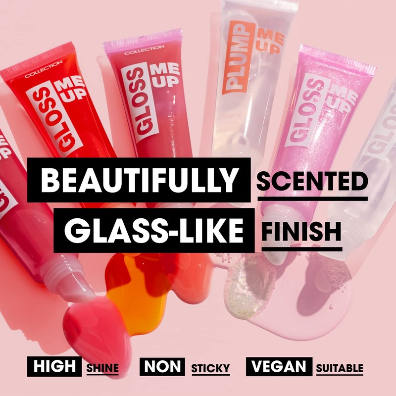 Collection Cosmetics Lasting High-Shine, Non-Sticky, Gloss Me Up Scented Lip
