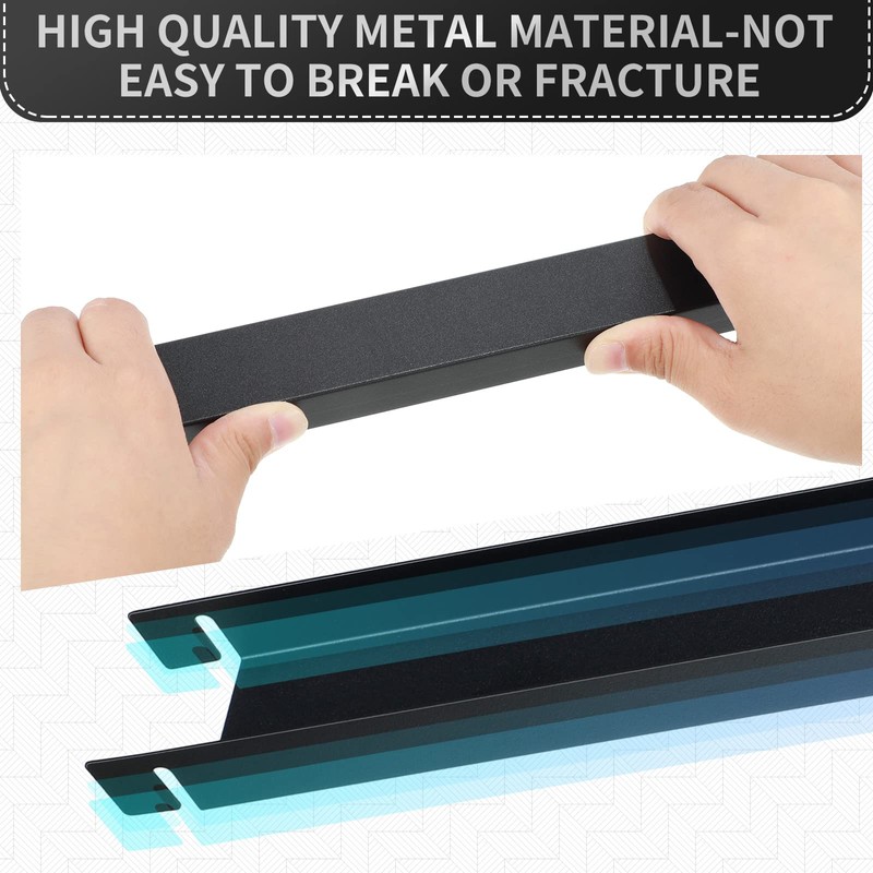 Peryiter 6 Pcs Front to Back Rails Lateral Drawer Hanging