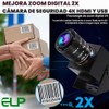 ELP Cámara USB HDMI 4K con zoom manual, cámara web
