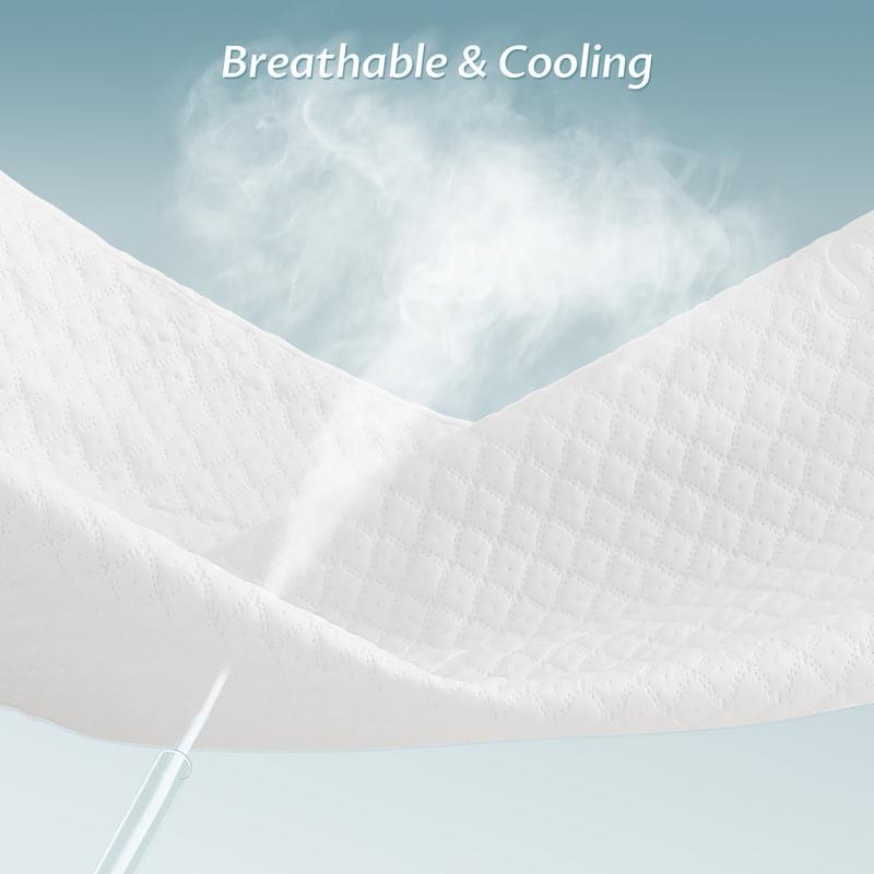 Reaks Bed Waterproof Rayon from Bamboo, Cooling Breathable Mattress Protector