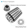 CoCud Spring Collet Chuck, ER-25 Spring Collet 12mm Clamping Diameter,