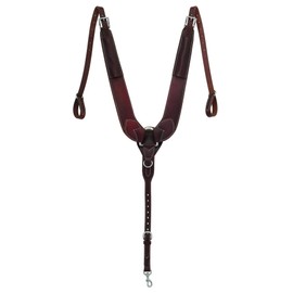 Weaver Leather Working Tack Pulling Breast Collar , Golden chestnut, Horse
