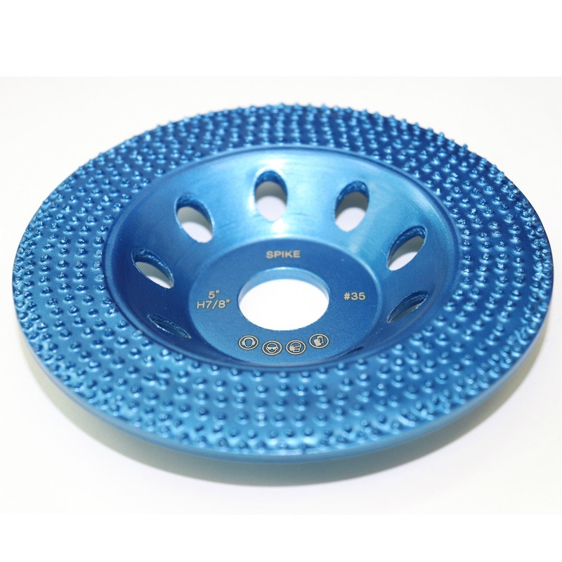 Spike 5" Diamond Cup Removing Disc Wheel for Paint, Epoxy,