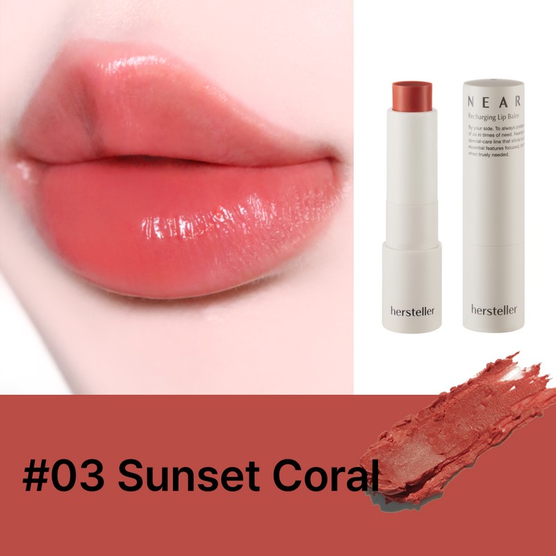 Husteller [Color lip balm/vital lip balm] Husteller Nearby Recharging Lip