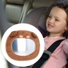 Baby Car Mirror Cute Cartoon Super Soft Fabric Acrylic Car