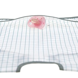 LÄSSIG Baby Long Sleeve Bib, Set of 2, for Tying, Protection from Spills / Long Sleeve Bib, Garden Explorer, Tractor