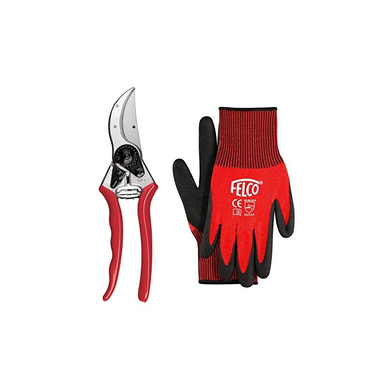 Felco Model 2 Secateurs with Large Gloves
