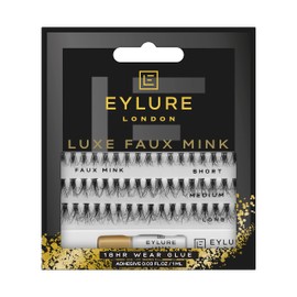 Eylure Luxe Faux Mink Individual Clusters, 1 count (Pack of 1)
