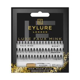 Eylure Luxe Faux Mink Individual Clusters, 1 count (Pack of 1)