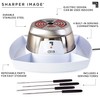 SHARPER IMAGE Electric Tabletop S'mores Maker for Indoors, 6-Piece Set,